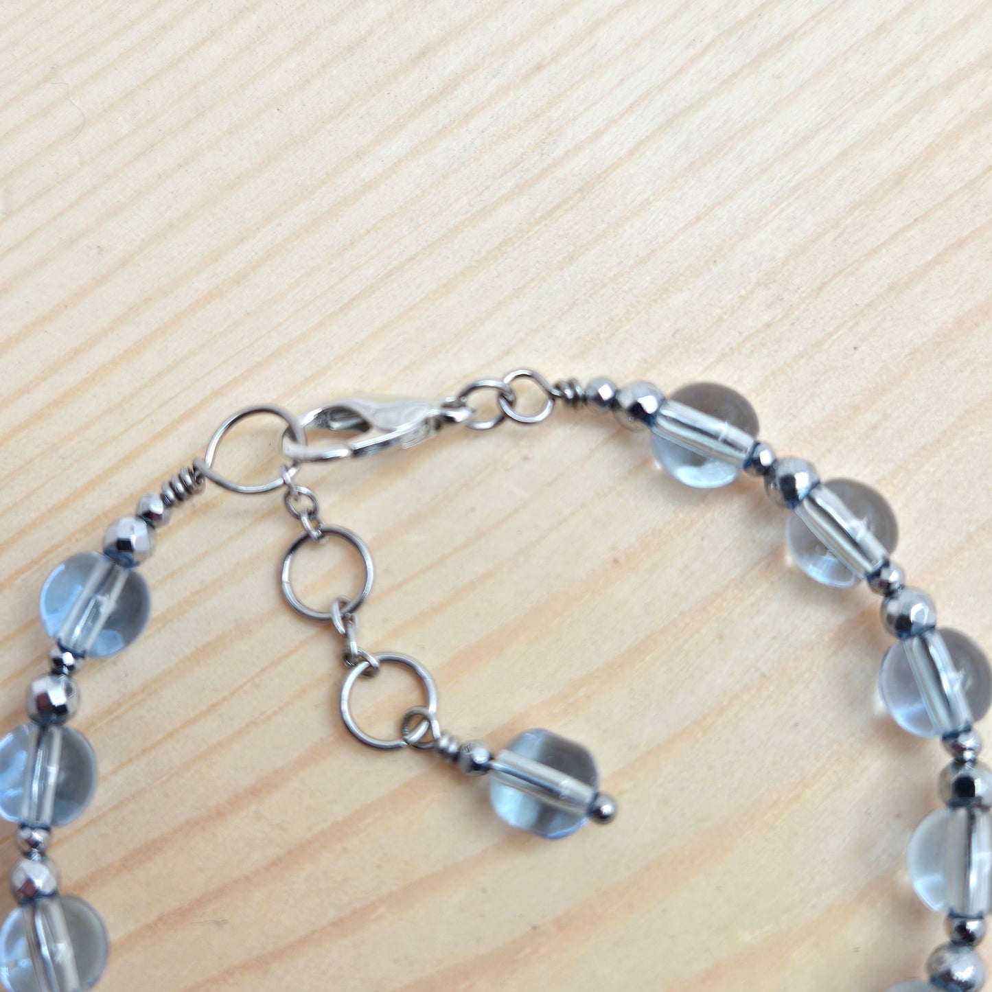 Aquamarine & Topaz CROWN #24 Floranna crystal Gift