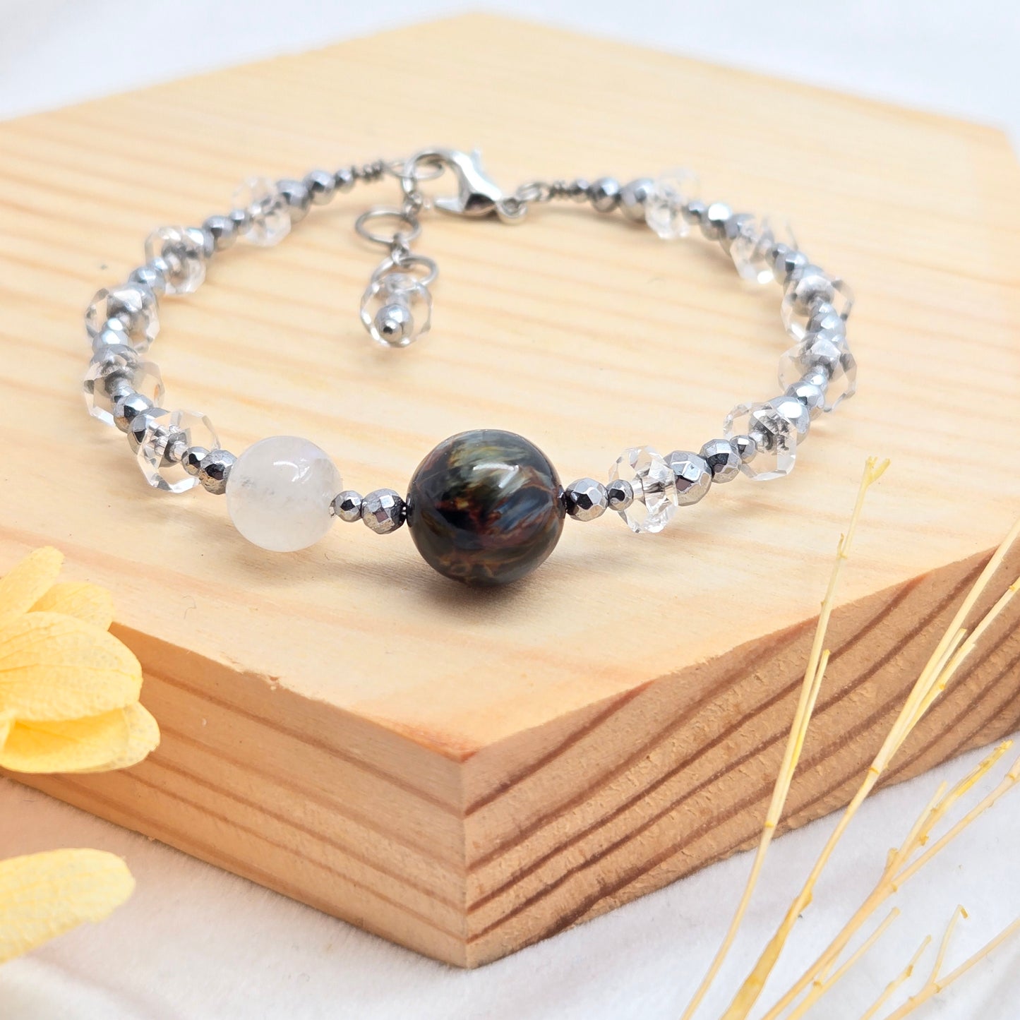 Pietersite and Moonstone STELLAR LUNA #30