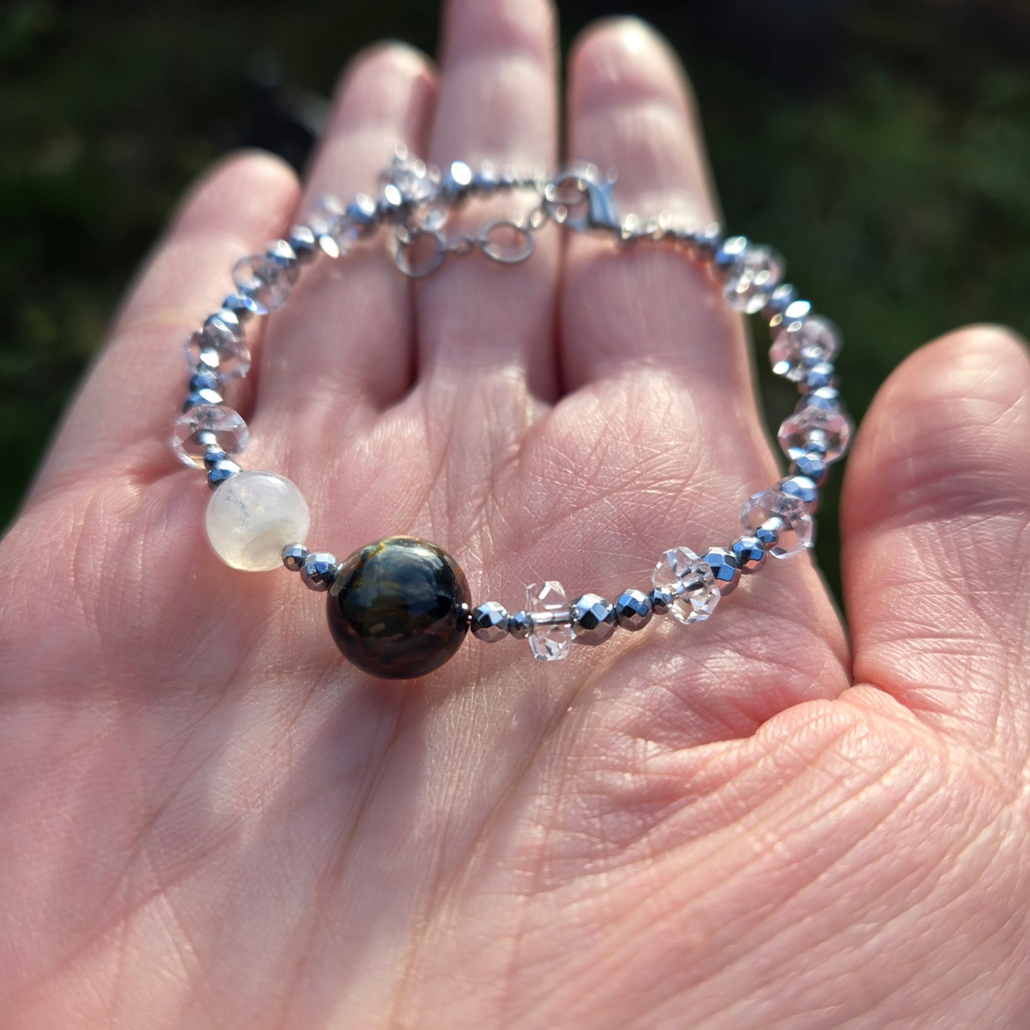 Pietersite and Moonstone STELLAR LUNA #30