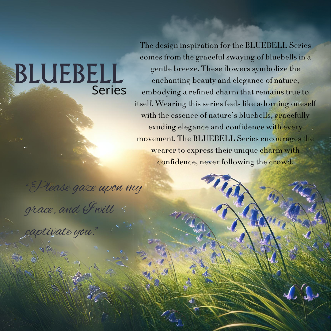 Aquamarine BLUEBELL#28 Floranna crystal Gift